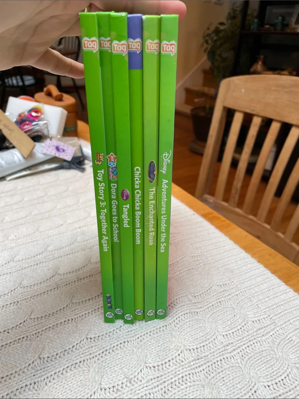 Leapfrog tag reading